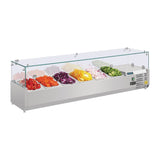 Polar G-Series Countertop Prep Fridge - 6 x GN 1/4