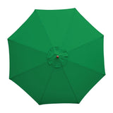 Bolero Green Round 2500mm Dia Pulley Parasol