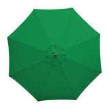 Bolero Green Round 3000mm Dia Pulley Parasol