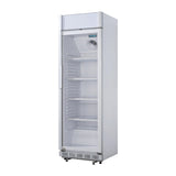 Polar C-Series Upright Display Cooler with Light Box - 346Ltr