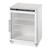 Polar C-Series Under Counter Display Fridge White 150Ltr