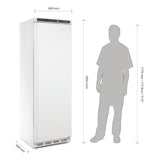 Polar C-Series Upright Fridge White - 400Ltr