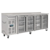 Polar U-Series Premium Bar Fridge 4 Door St/St - 720Ltr