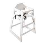 Bolero Wooden Highchair (Antique White)