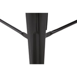 Bolero Black Steel Bistro High Stool