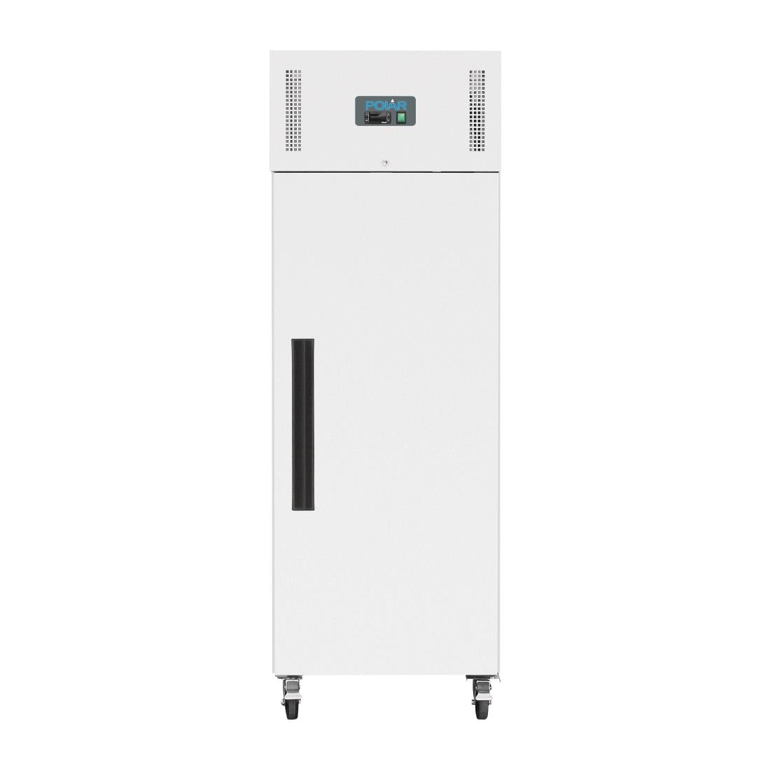 Polar Gastro Refrigerated Single Door Upright White Exterior - 600Ltr 21cuft