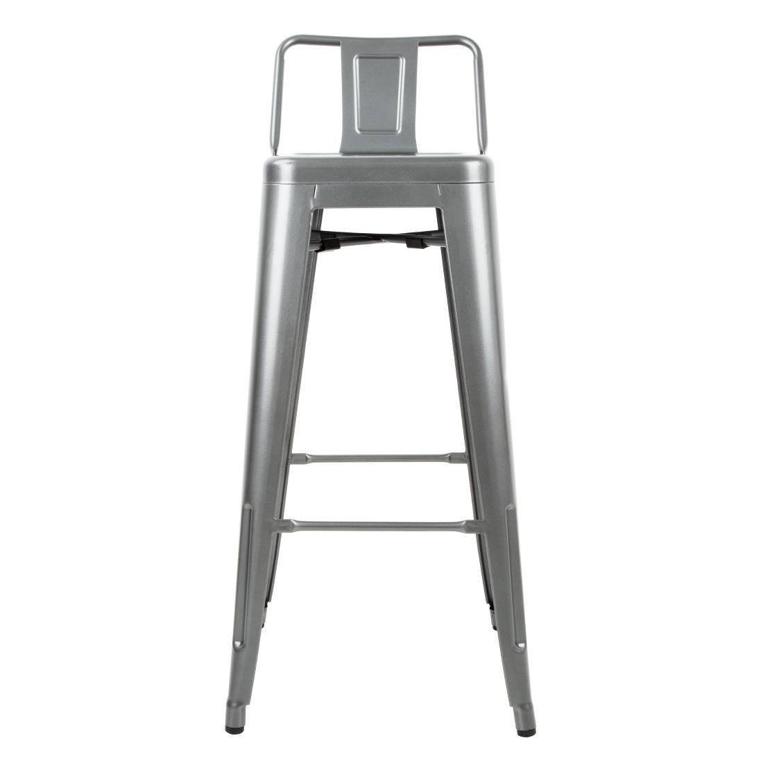 High Stool with backrest 