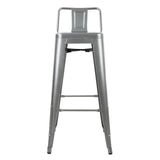 High Stool with backrest 