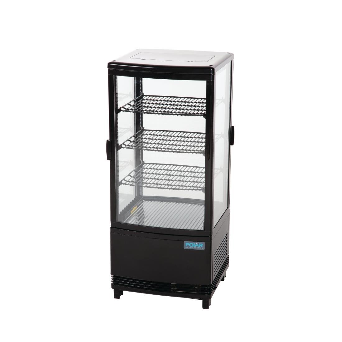 Polar C-Series Display Fridge 86Ltr Black