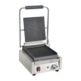 Apuro Bistro Contact Grill - Ribbed/Ribbed