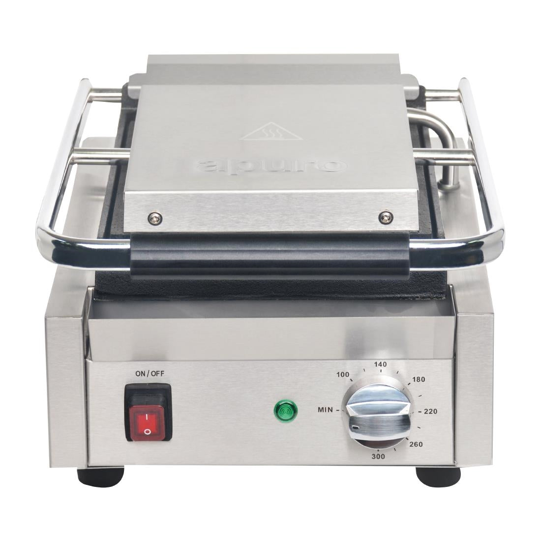 Apuro Bistro Single Contact Grill - Flat/Flat