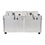 Apuro Double Deep Fryer - 2x5Ltr