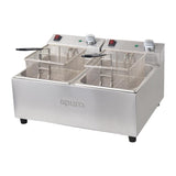 Apuro Double Deep Fryer - 2x5Ltr