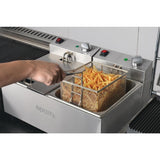 Apuro Double Deep Fryer - 2x5Ltr