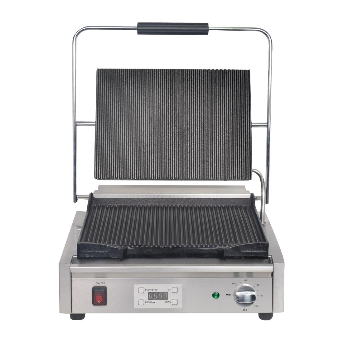 Apuro Contact Grill Large Ribbed/Ribbed