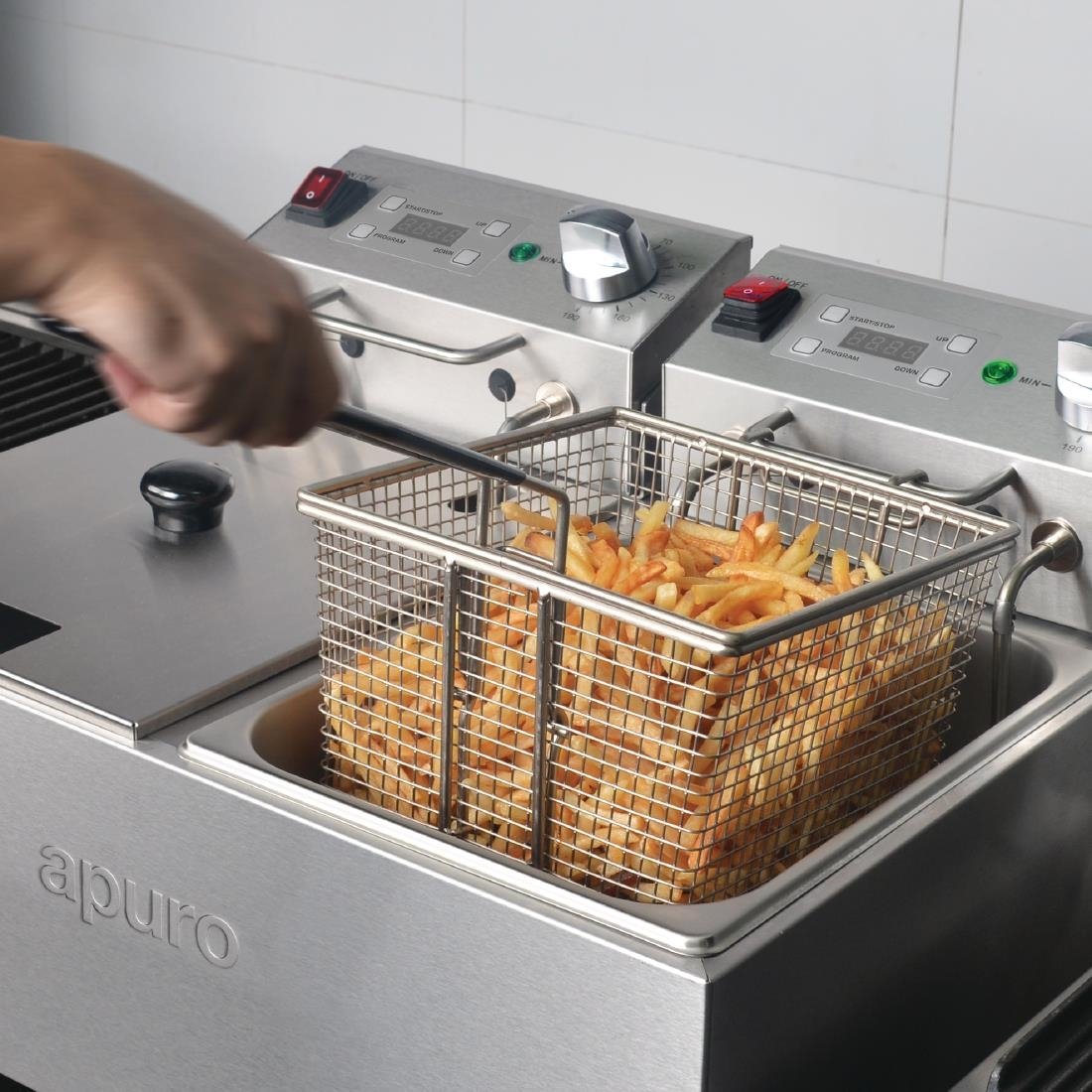 Apuro Double Fryer