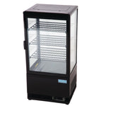 Polar C-Series Display Fridge Black 68Ltr