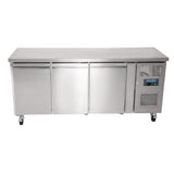 Polar U-Series Triple Door Counter Fridge 339Ltr