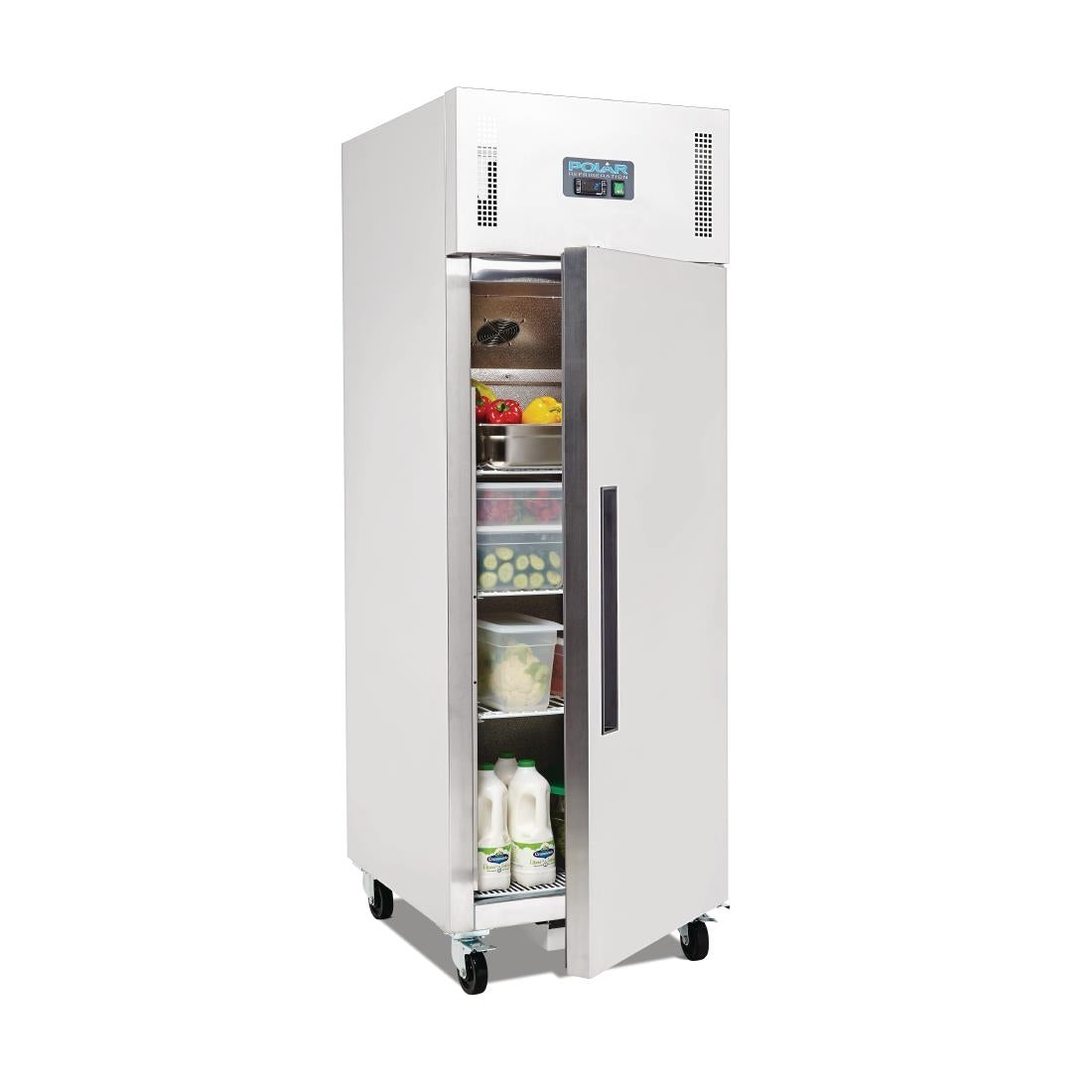 Polar G-Series Gastro Upright Fridge Single Door St/St - 600Ltr