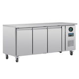 Polar U-Series Triple Door Counter Freezer 417Ltr