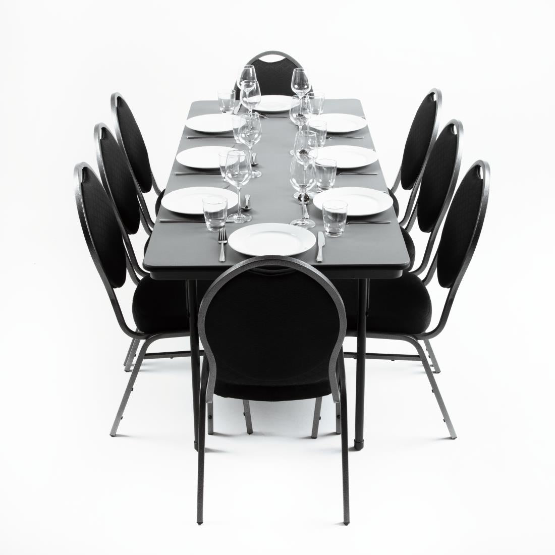 Bolero Folding Banquet Rectangular Table ABS - 1830mm