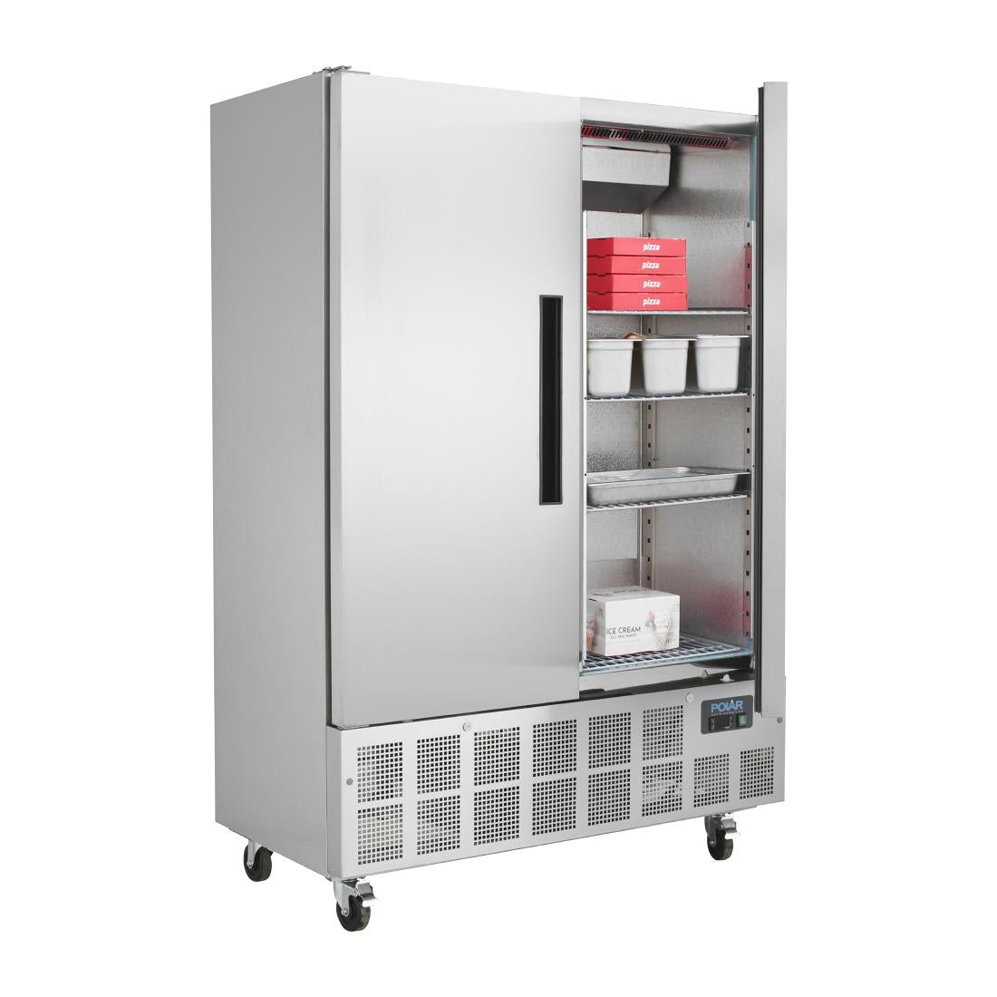  Double Door Slimline Freezer