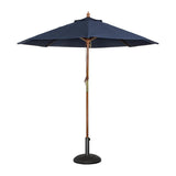 Bolero Navy Blue Round - 2.5m Pulley Parasol