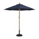 Bolero Navy Blue Round - 3m Pulley Parasol