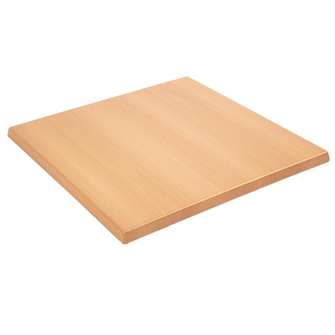 Bolero Square 600mm Table Top (Beech)