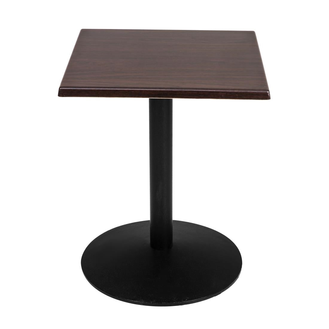 Bolero Square 600mm Table Top (Dark Brown)