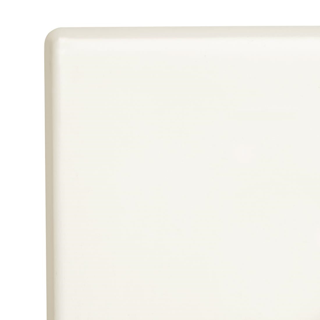 Bolero Square 700mm Table Top (White)