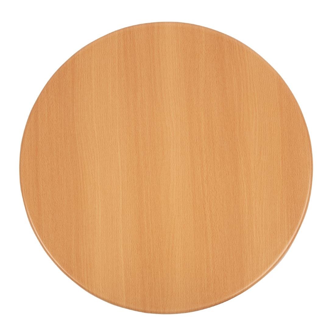 Bolero Round 600mm Table Top (Beech)