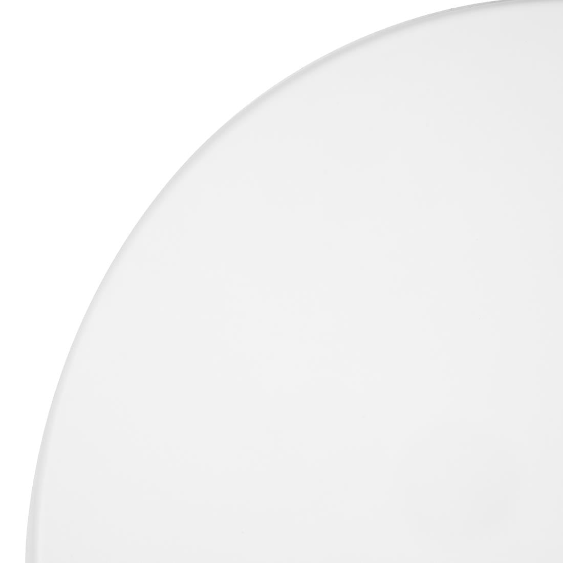 Bolero Round 600mm Table Top (White)