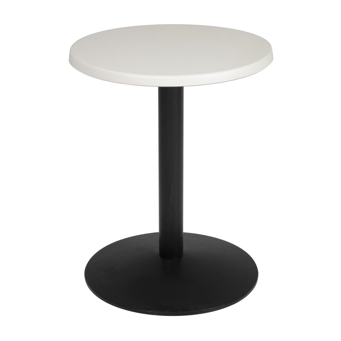 Bolero Round 600mm Table Top (White)