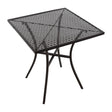 Bolero Black Steel Table