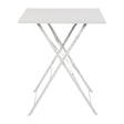 Bolero Grey Pavement Style Steel Table