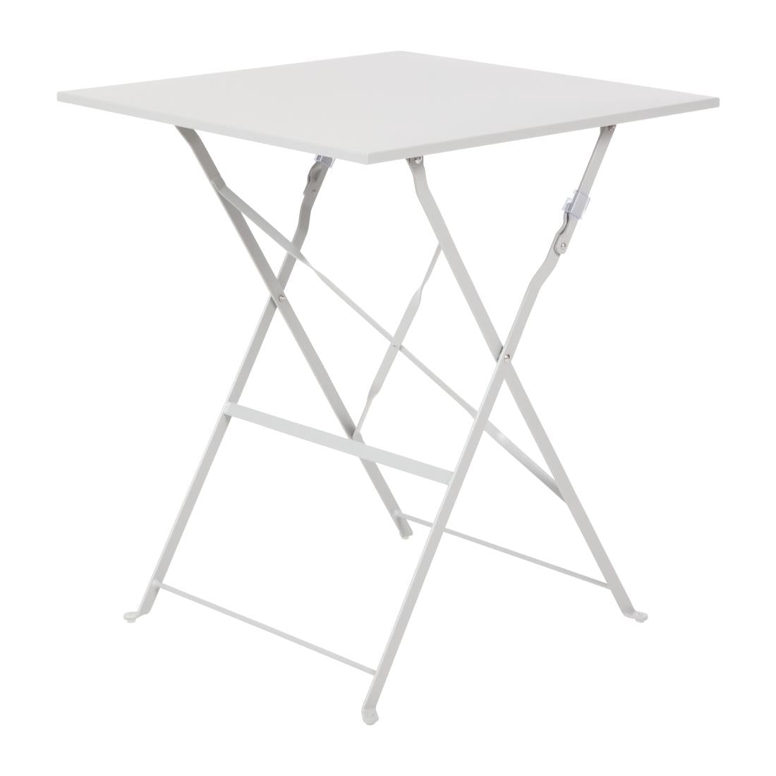 Bolero Grey Pavement Style Steel Table