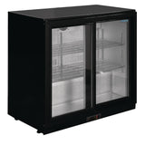 Cooler with Sliding Doors