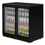 Polar G-Series Back Bar Cooler with 2 Sliding Doors 208Ltr