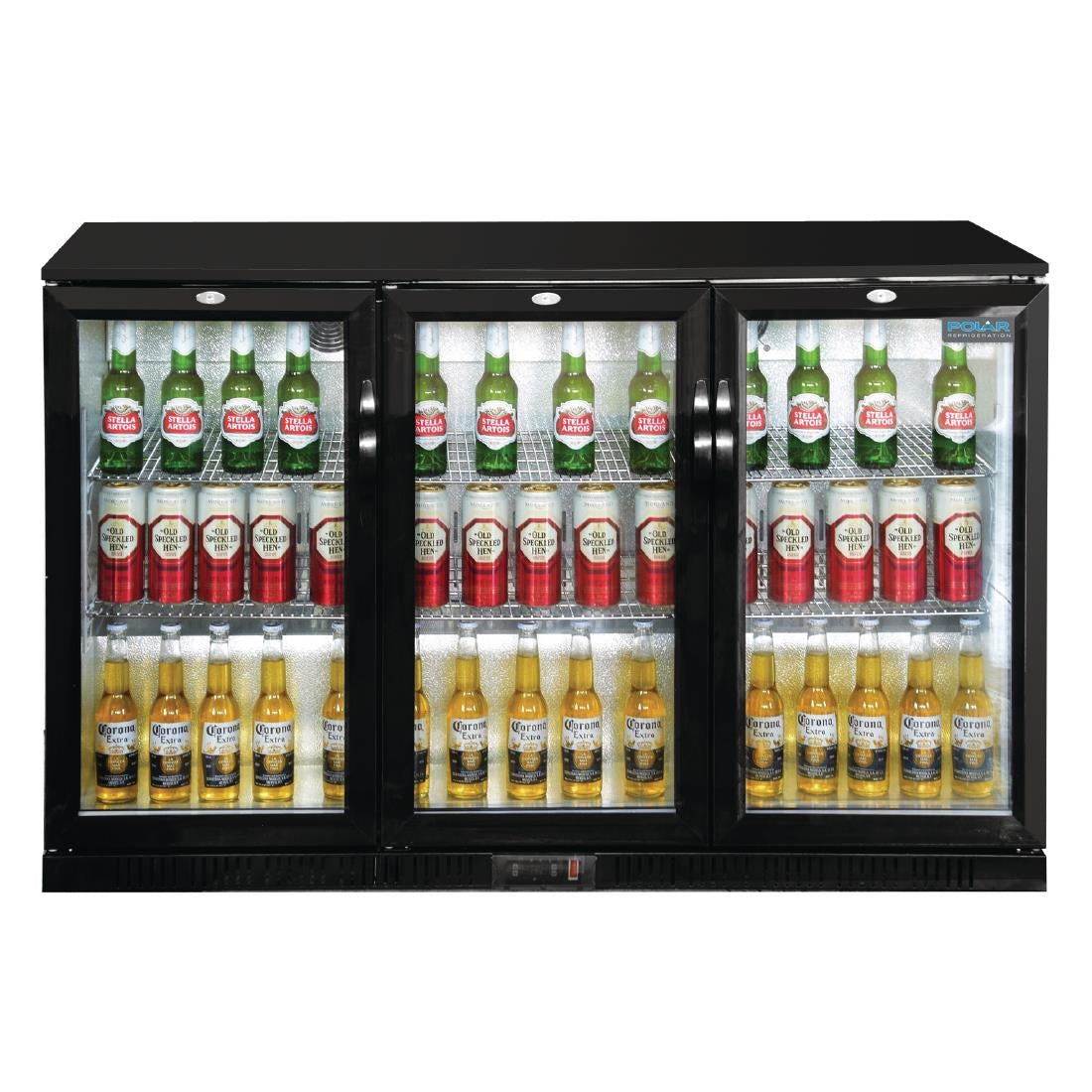 Bar Cooler with Hinged Doors