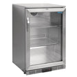 Back Bar Cooler with Hinged Door Stainless Steel