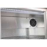 Polar G-Series Back Bar Cooler with Hinged Doors Stainless Steel 330Ltr