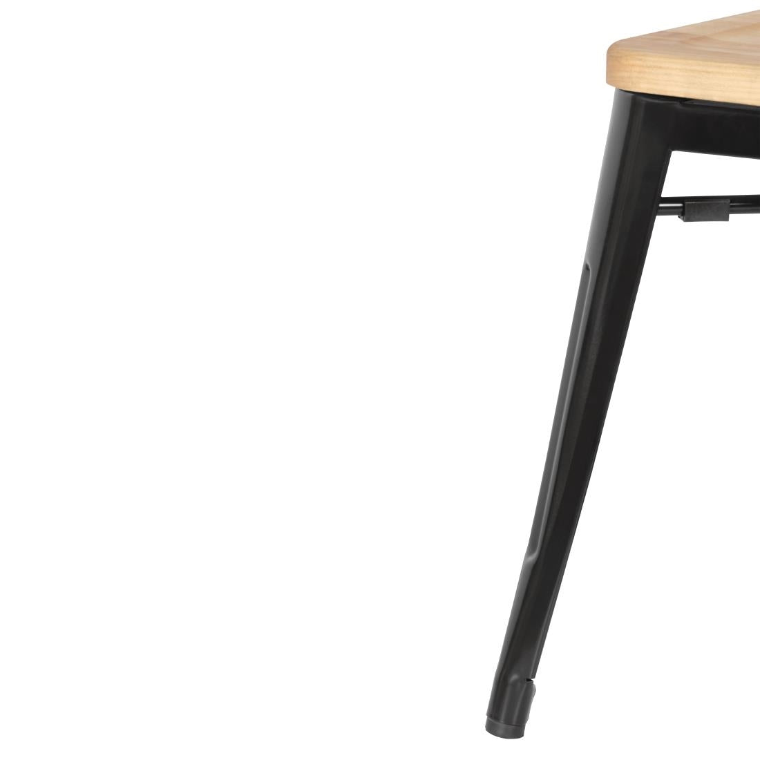 Bolero Steel Bistro Low Stool