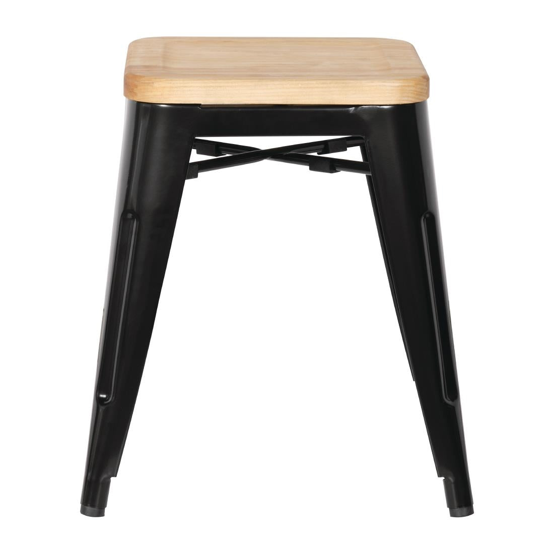 Bolero Steel Bistro Low Stool