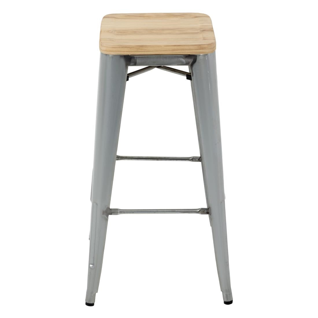 Bolero Steel Bistro High Stool 