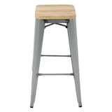 Bolero Steel Bistro High Stool 