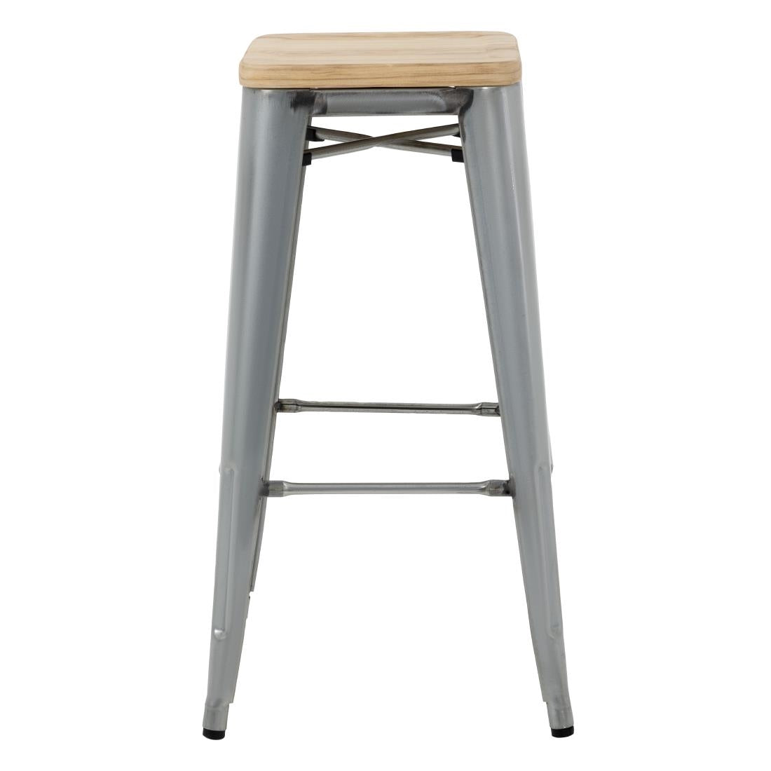 Bolero Steel Bistro High Stool 