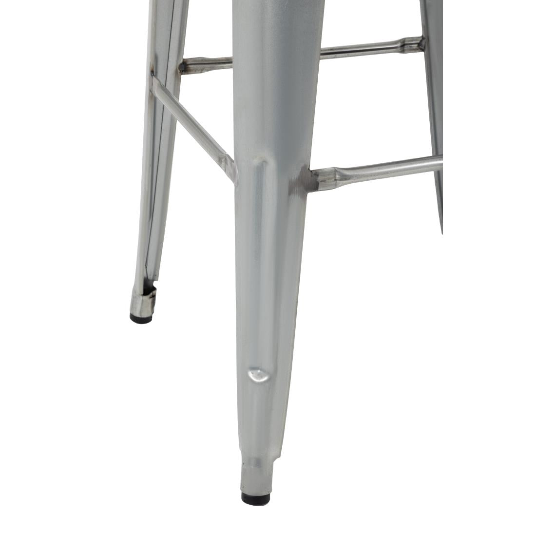 Bolero Steel Bistro High Stool 