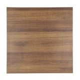 Bolero 48mm Table Top (600mm Square) Rustic Oak