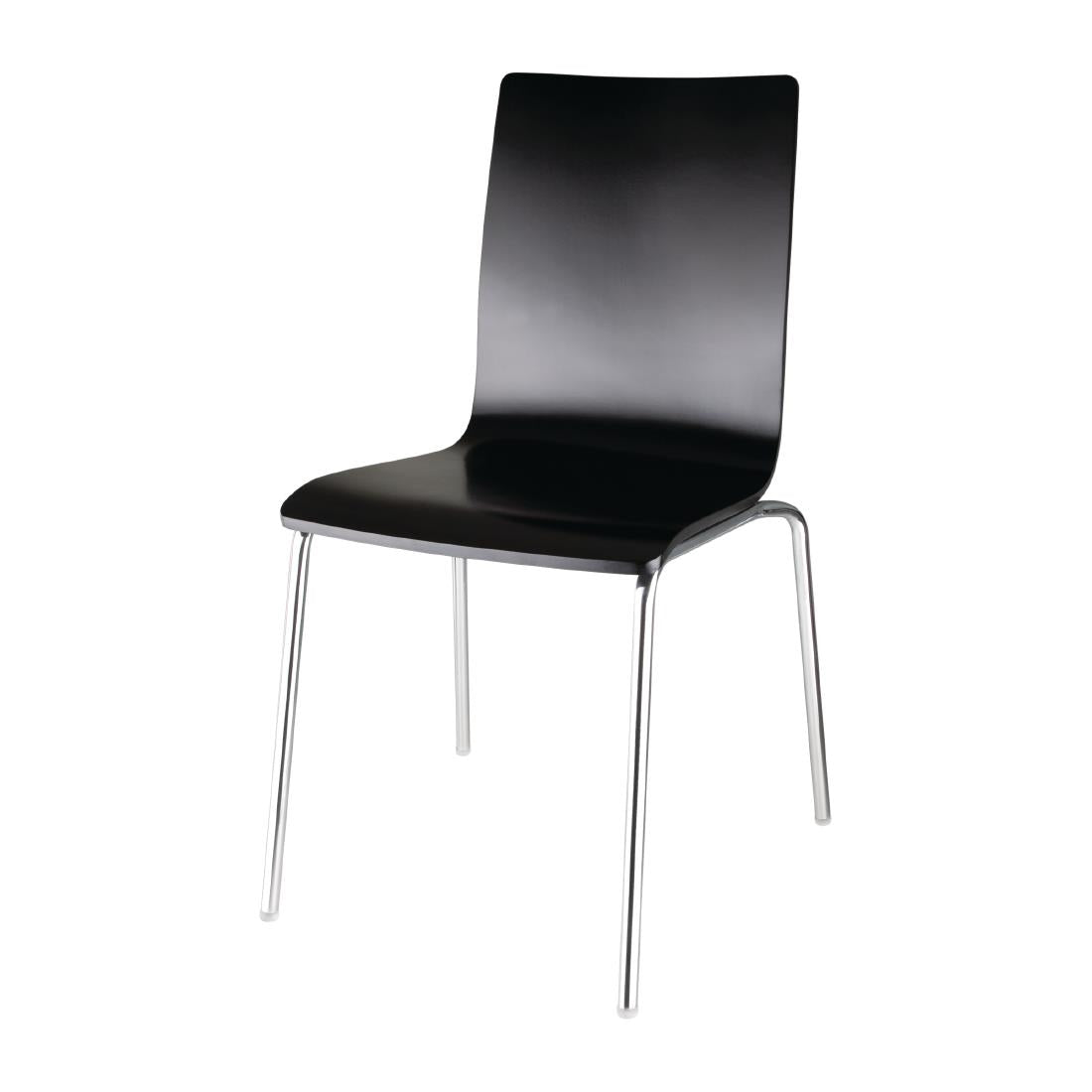 Bolero Square Back Sidechair Black